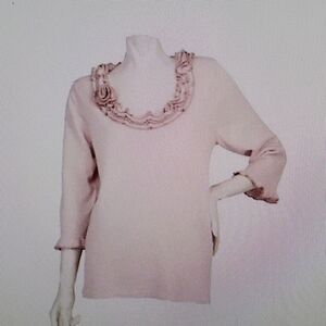 Quaker Factory Sweater  Gray M